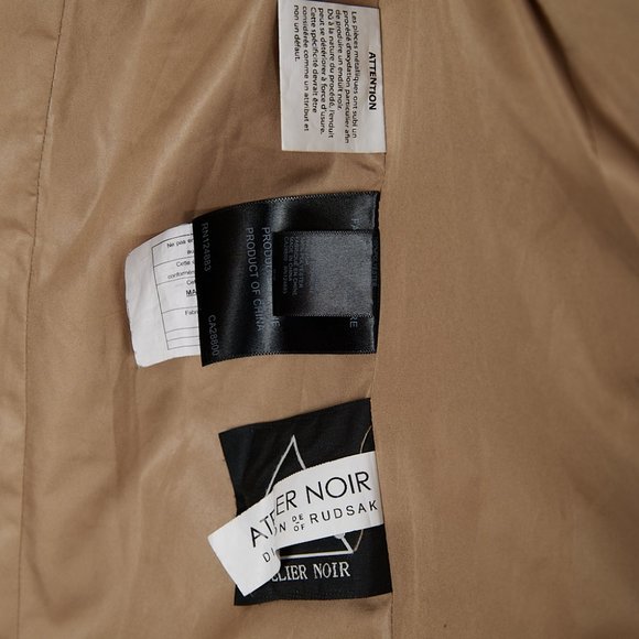 Atelier Noir by Rudsak GDown Puffy Coat in Champagne Women's Medium - Picture 10 of 13